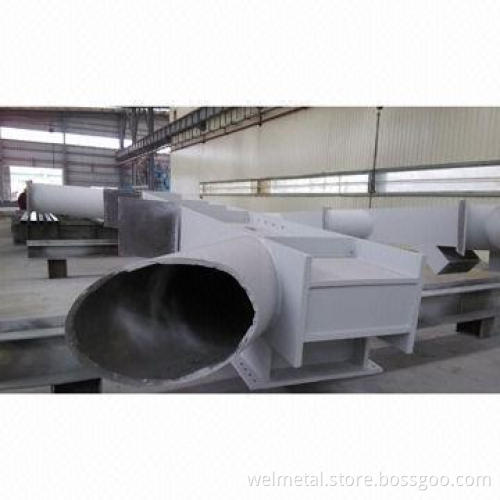 Metro Infrastructure Project Steel Structure Building, Galvanized Coating Treatment